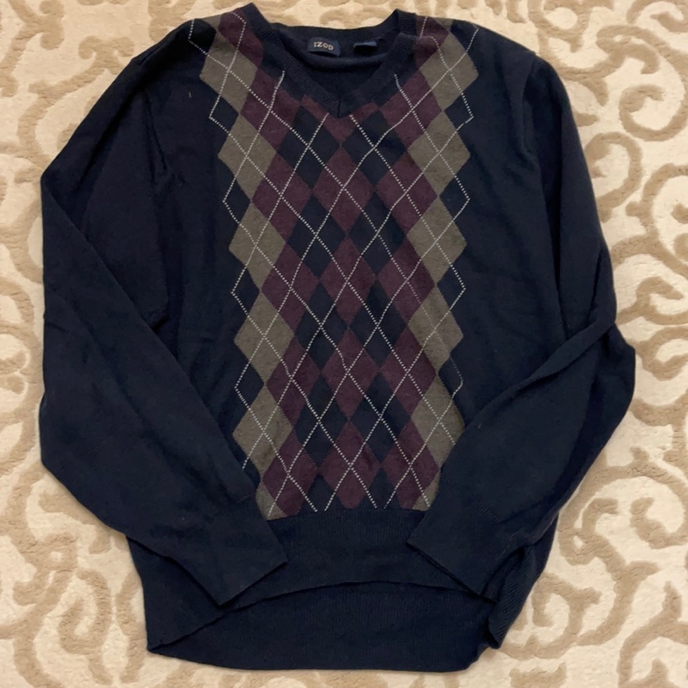 ⭐️IZOD⭐️argyle lightweight Sweater